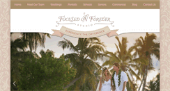 Desktop Screenshot of focusedonforever.com